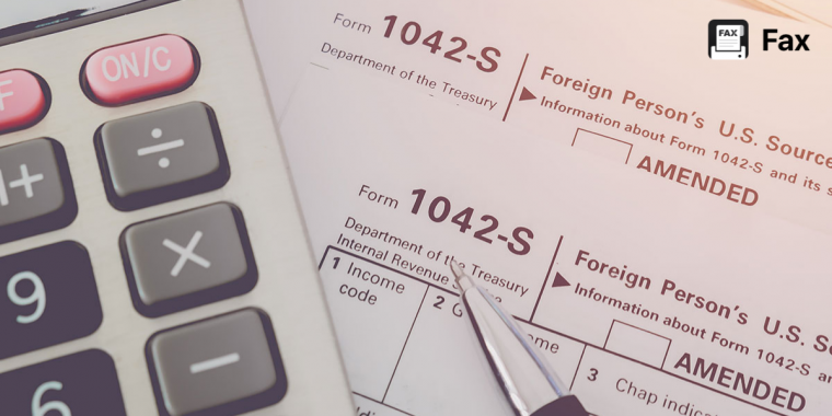 fax 1042-s to irs